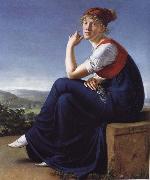 Gottlieb Schick Heinrike Dannecker oil painting